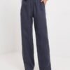 Wide linen pants with an elastic band, Sprint