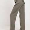 Wide linen pants with an elastic band, Capsule