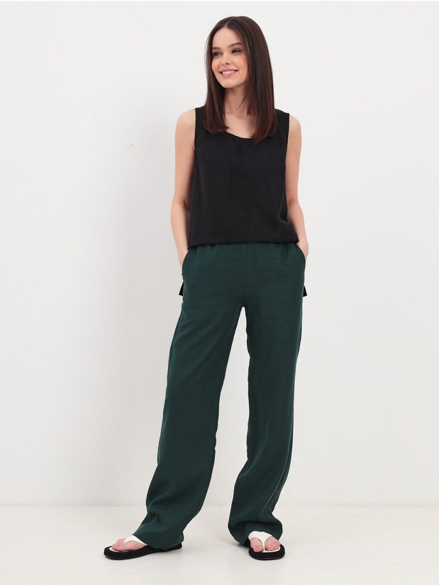 PRETTY GREEN Black Label 60s Mod Pinstripe Suit Trousers