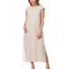 Natural White Pure Linen Dress Evelyn