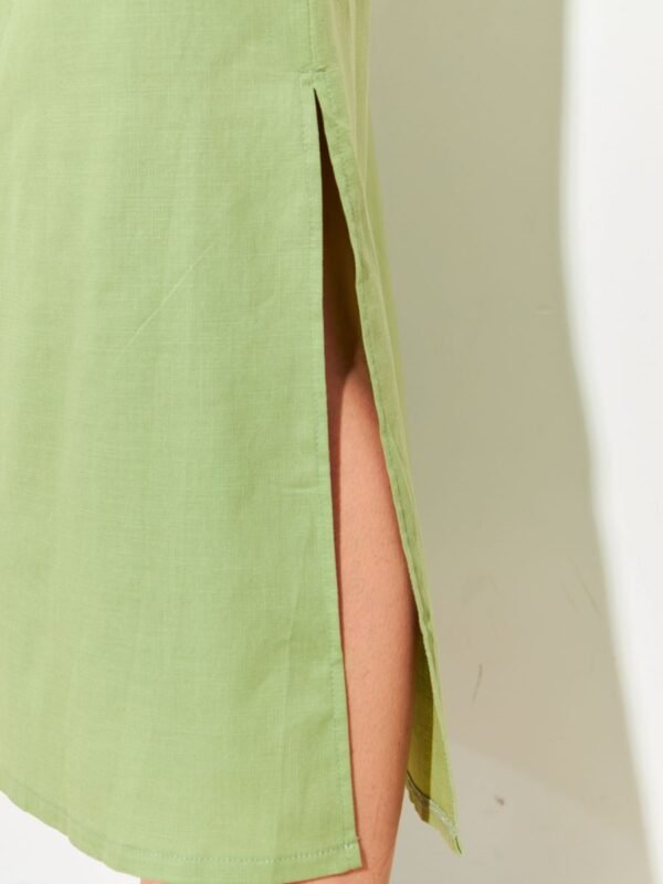 pure linen dress handmade sleeveless Isabela